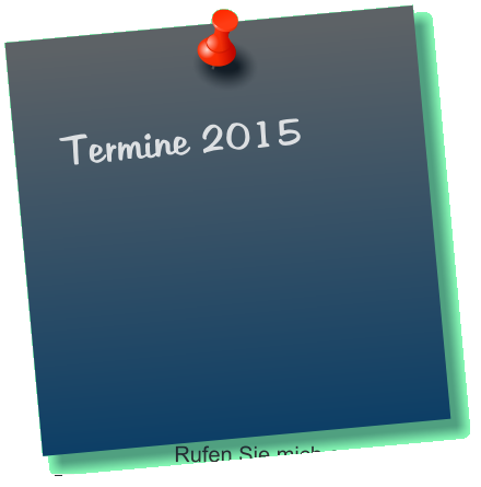 Termine 2015